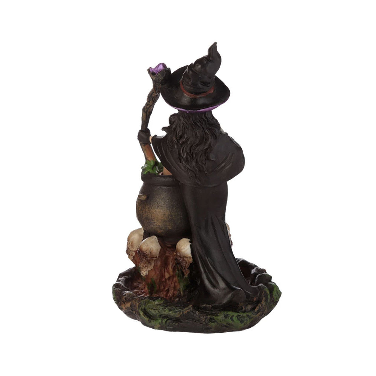 8" X 5" X 4" WITCH BACK FLOW INCENSE BURNER