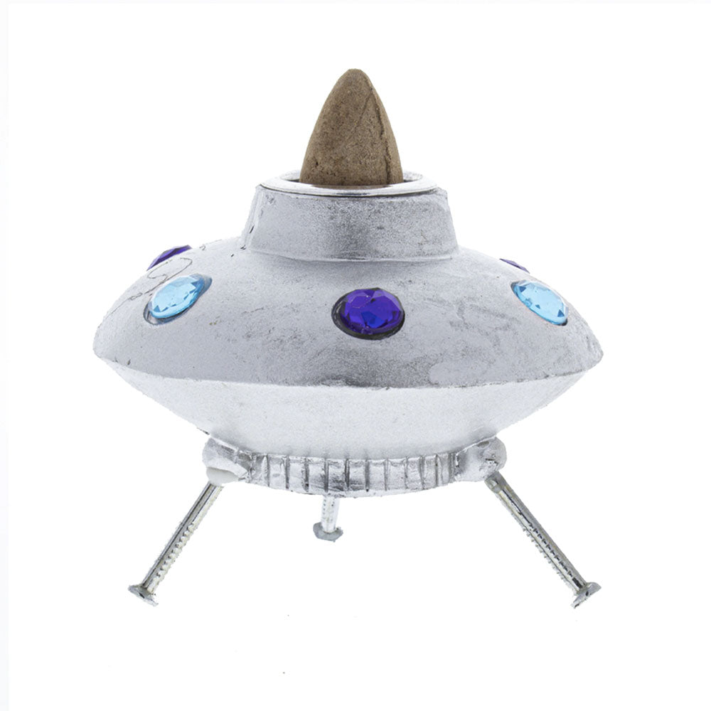 2" X 2.5" UFO BACK FLOW INCENSE BURNER