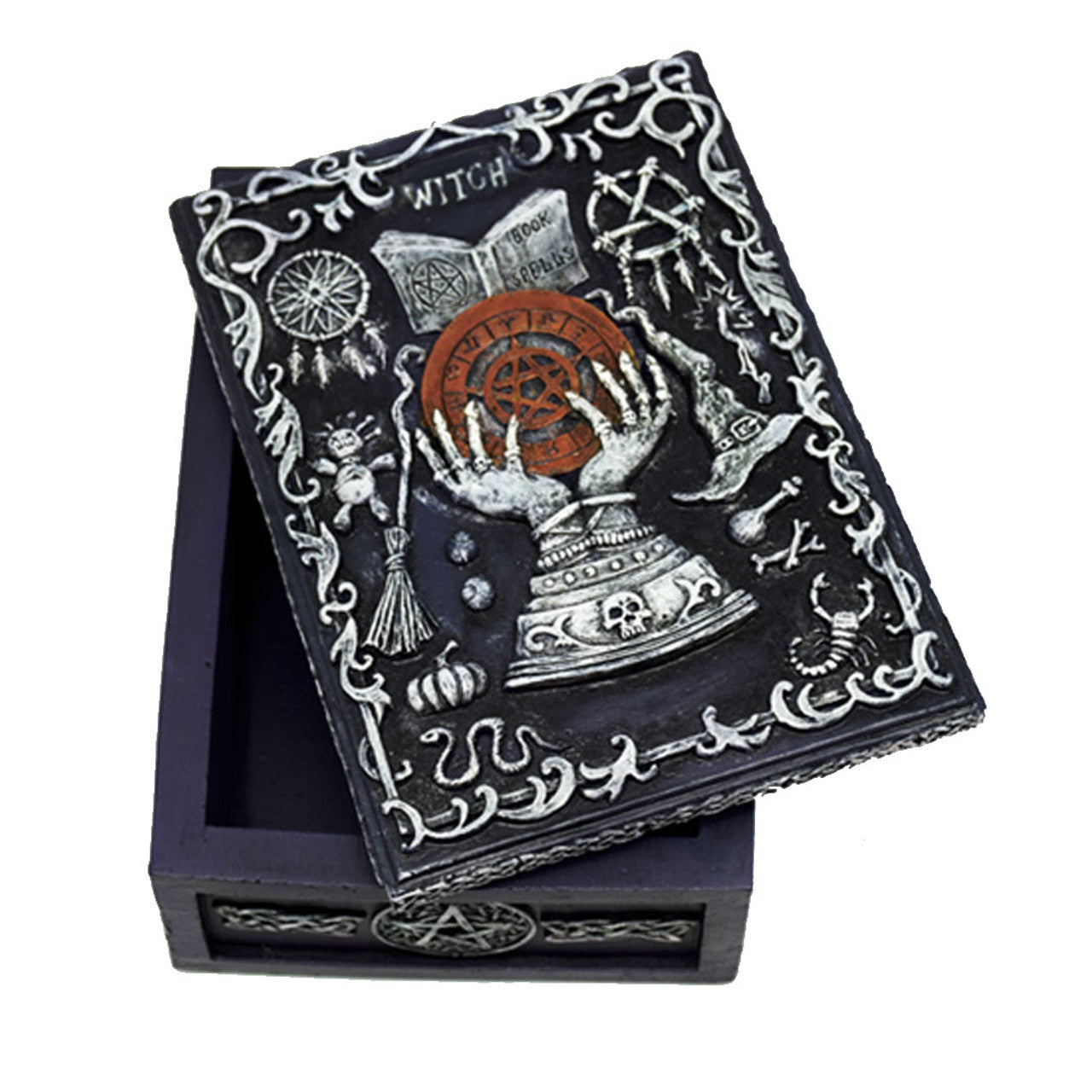 BOOK OF SPELLS TAROT STORAGE/STASH BOX